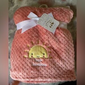 Baby Blanket with Sunshine Design